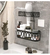 GILLAS Hair Tool Organizer, Hair Dryer and Styling Holder Organizer