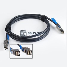 1M SFF-8644 to SFF-8644 Mini SAS HD Cable External Server Storage Data Cable