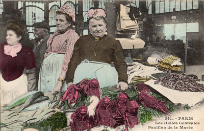 FRANKREICH - 541 - PARIS - LES HALLES CENTRALES - PAVILLON DE LA MAREE