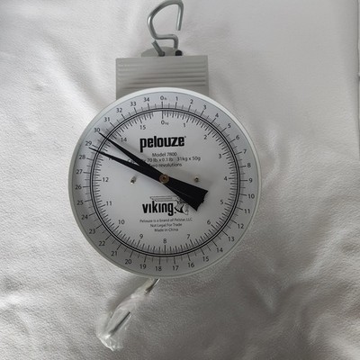 Pelouze Model 7800 70 lb Capacity Hanging Scale Viking - Pelstar LLC - NOS MINT!