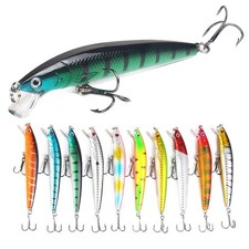 Esca dura ad alte prestazioni 10 cm 9 g esche da pesca artificiali per luccio basso