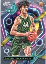 2023-24 Topps Chrome Cosmic #183 Andre Jackson Jr.