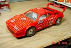 VINTAGE Corgi BMW MI BASF #380 Red 1983 APPROX 1/32ND? SCALE DIECAST