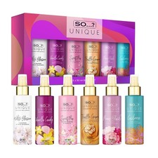 Unique Body Mist Set Perfume for Women with Fresh, Floral, Sweet Scent pack of 6