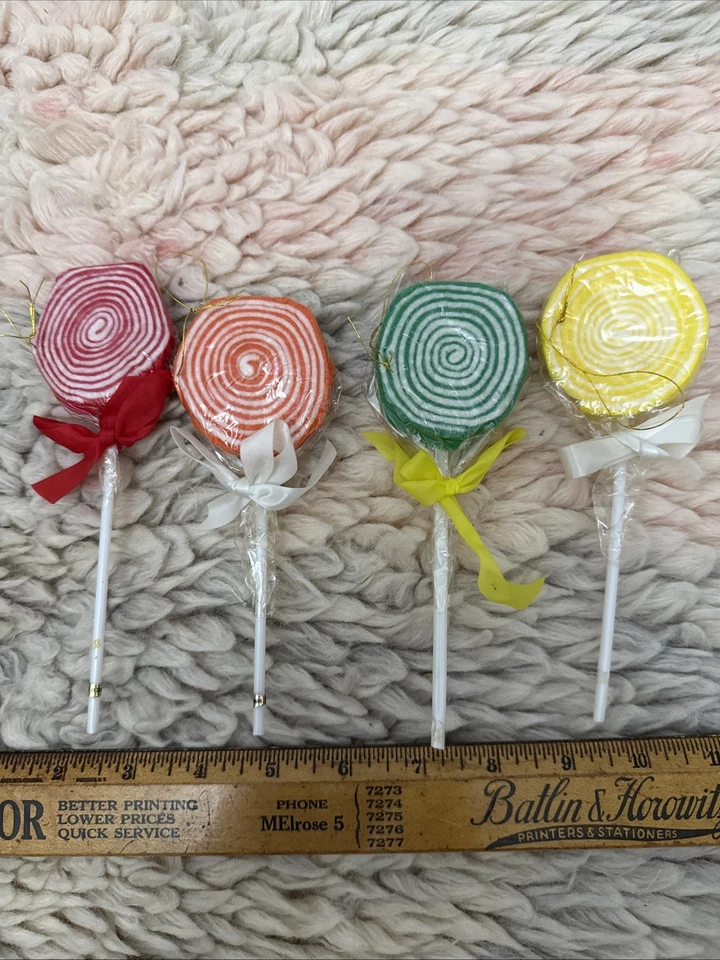 Lote de 12 adornos navideños vintage de pingüino piruleta Santa ángel Japón años 60’s Foto 2 de 4