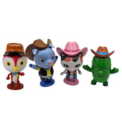 Sheriff Callie Wild West Figures Lot Toby Dirty Dan Peck Cat 2'' Just Play