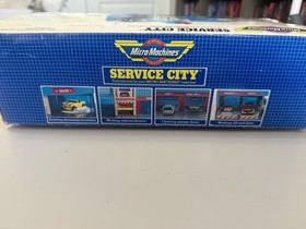 Vtg Micro Machines Service City Playset W/ Box Galoob 1988 Complete! New