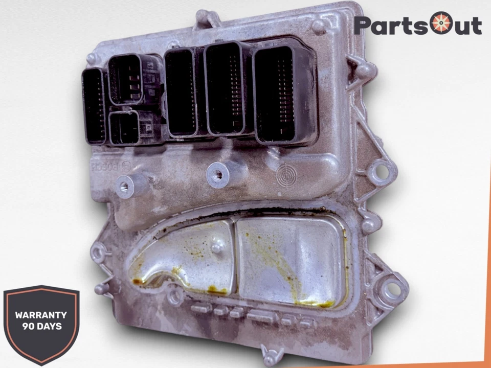 BMW X5 X6 2012-2014 Computadora Cerebro Motor Control ECU Módulo ECM 7639422 OEM Foto 3 de 4