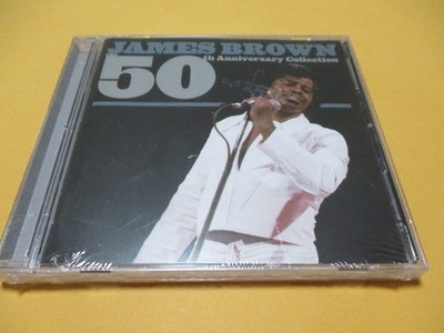 JAMES BROWN SEALED 50TH ANN COLLECTION 2 DISC MUSIC CD 50 SONGS R&B SOUL GF FS