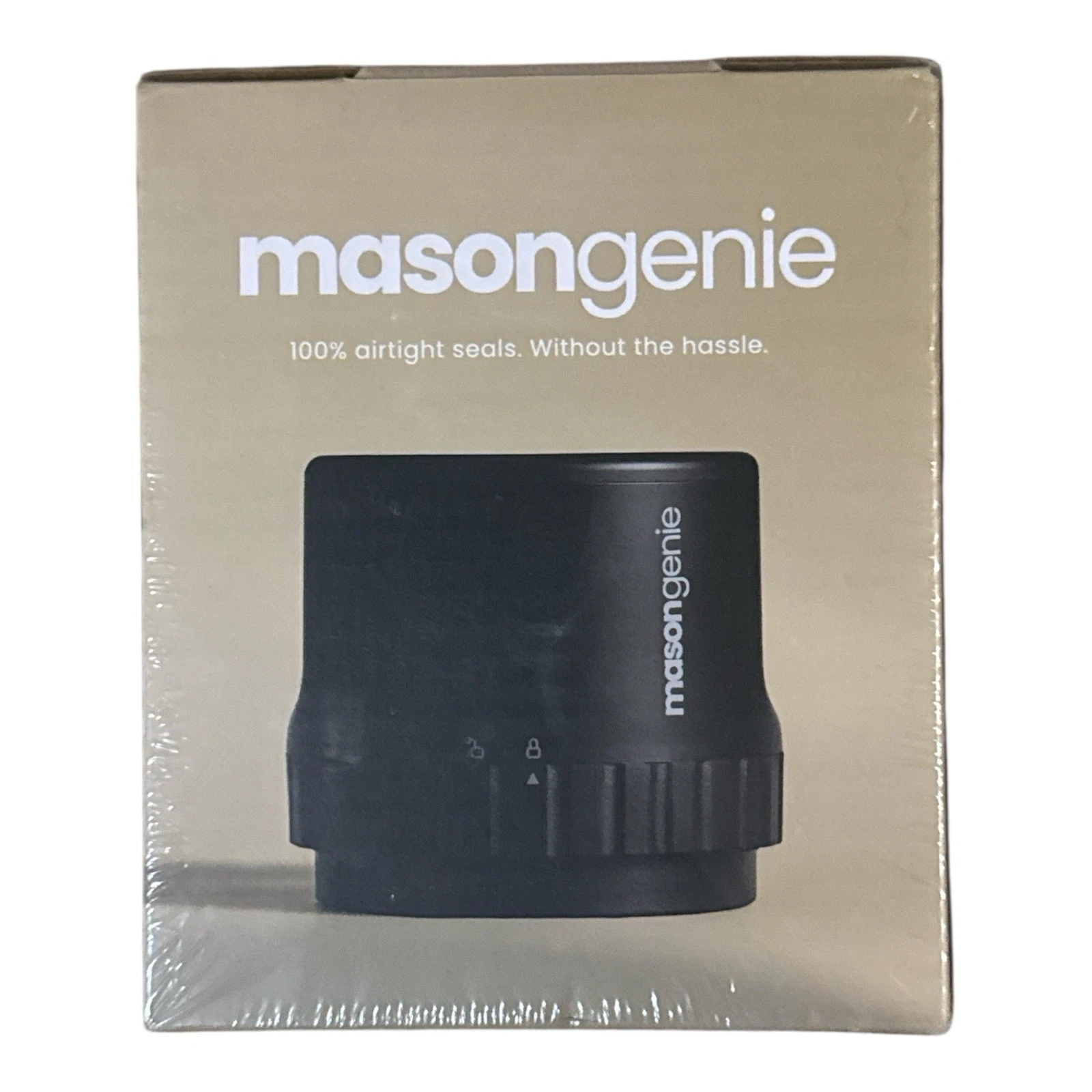 Masongenie Fully Automatic Mason Jar Vacuum Sealer Kit - Auto Stop Mason Jar New
