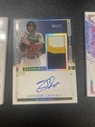 2024 Panini Impeccable Jackson Chourio Elegance Holo Silver Patch Auto RC /25