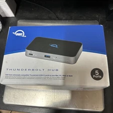 New! OWC OWCTB4HUB5P Thunderbolt 4 Docking Station – 60W Power Delivery, 5 Ports