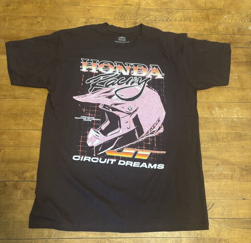 2005 Honda Racing Division JT Racing, Circuit Dreams Men's LARGE T-Shirt