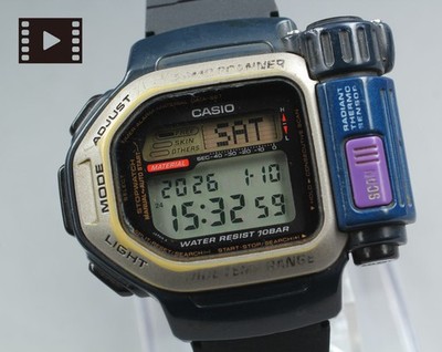 Rare! Vtg 90's CASIO DPX-300 Pro Trek Thermo Scanner Watch Module