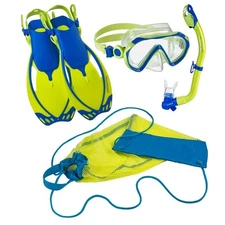 Rapido Sea Breeze Marine Junior Mask, Fins and Snorkel Set