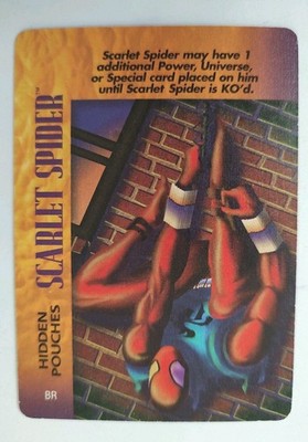 Hidden Pouches - Power Surge - Marvel Overpower CCG Fleer Very Rare LP