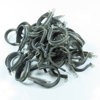 2'' Cushioned Conduit Cable Wire Loop Clamp Lot of 36