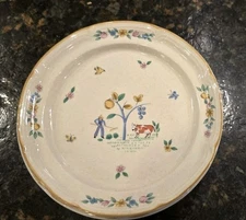 International Tableworks HEARTLAND Stoneware Luncheon Salad  Plates Set of 6