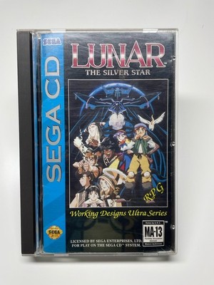 Lunar: The Silver Star - Sega CD  Mega Drive - US/NTSC - CiB with RegCard