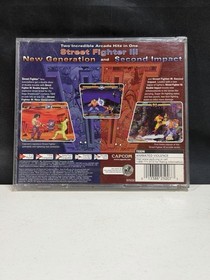 Street Fighter III: Double Impact Sega Dreamcast 2000 No Cover