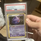 2006 POKEMON EX LEGEND MAKER #5 GENGAR-HOLO PSA 1