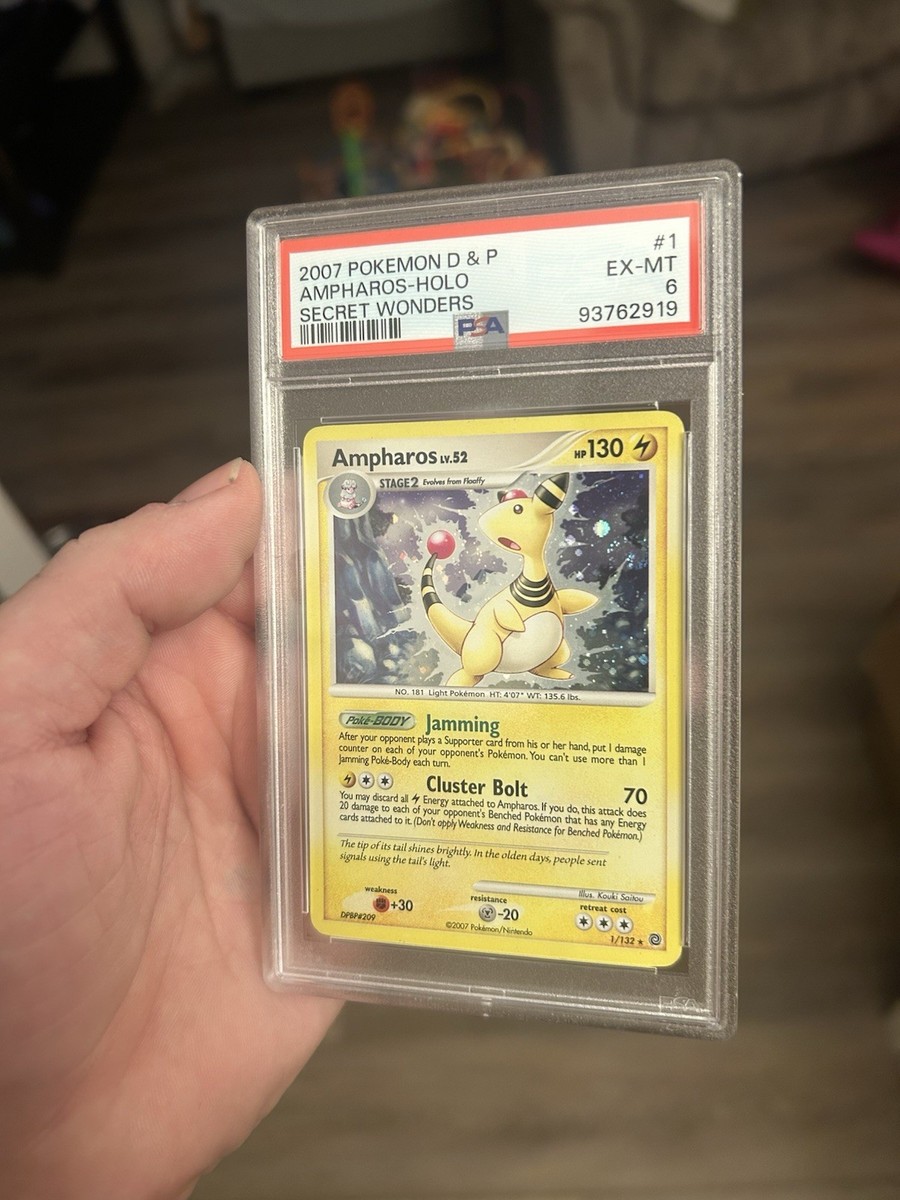 ampharos pokemon card holo Ampharos - XY - Steam Siege