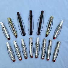 Vintage Hair Curlers Lot Curling Rods Metal Rubber 15PC 1950s Hair Stylist Salon