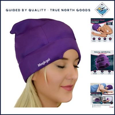Flexible Ice Cap for Migraine and Headache Relief, Drug-Free Comfort Solution