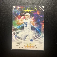 2025 Panini Origins Justin Herbert Card #34 LA Chargers