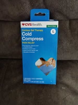 CVS Health Contour Gel Therapy Cold Compress Large Reusable Pain Relief
