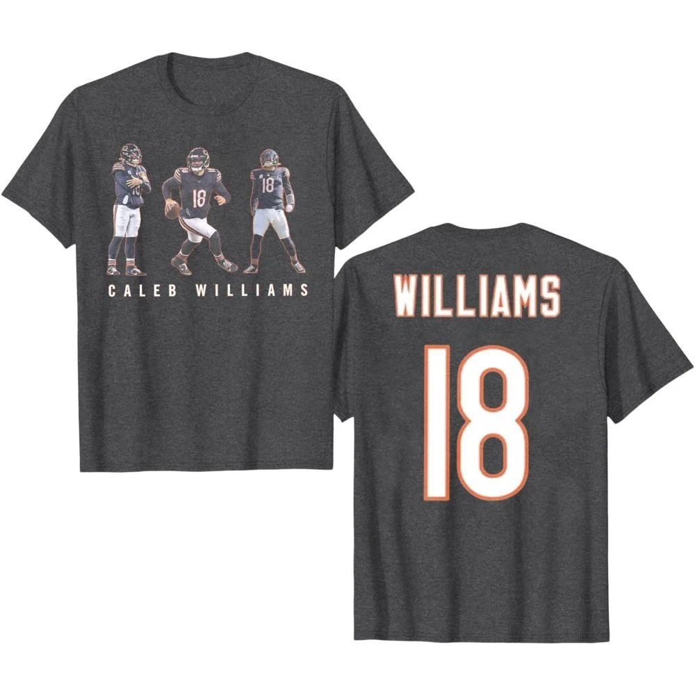 Caleb Williams Iceman Chicago Football Game Day Tee 2 Sided Unisex