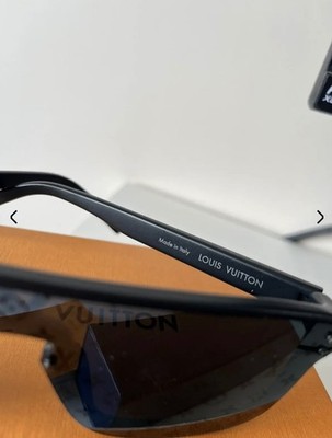 Louis Vuitton Z1082E WAIMEA Monogram Black Gray Men's Sunglasses
