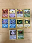 Pokémon Vintage Lot 1st edition holo Pikachu Blastoise Dragonite Base promo