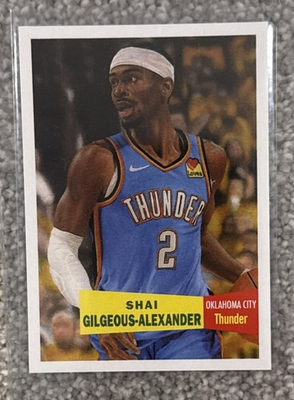 #ad 2025 26 TOPPS NBA LIVING SET Card #7 Shai Gilgeous Alexander MVP Thunder $4.89