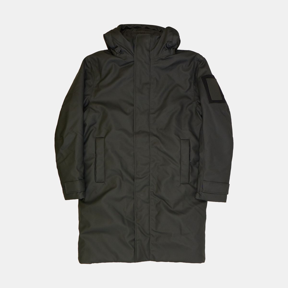 Rains Glacial Coat / Size XS / Mid-Length / Mens / Black / Polyurethane
