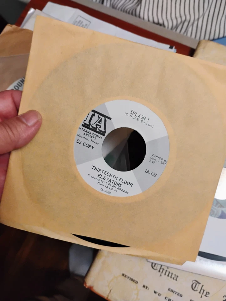 13th FLOOR ELEVATORS SLIP INSIDE THIS HOUSE/ SPLASH 1 PSYCH PROMO D.J. NOS NM Foto 3 de 4