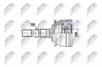 Original NTY Gelenksatz Antriebswelle NPZ-PL-052 FüR Opel