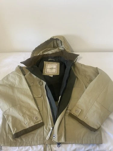 Atlantic Rancher Field Coat Jacket Mens Medium DryHandle Waxed Cotton Vest image 2