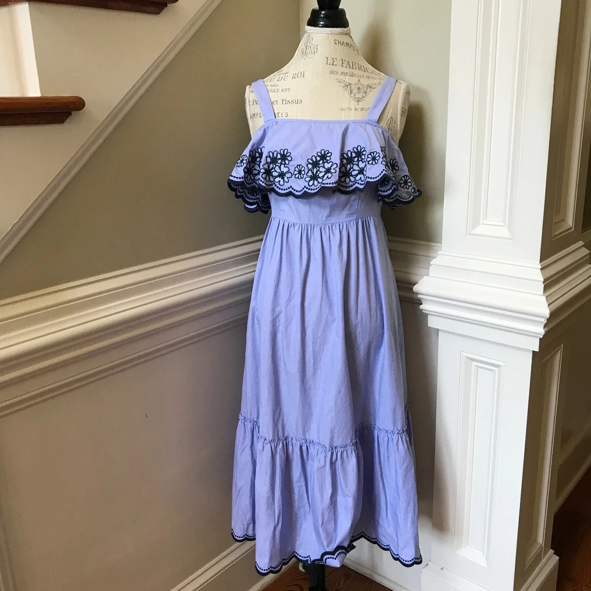 Kate spade daisy embroidered patio best sale dress
