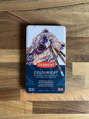 Juego de 12 lápices Derwent Coloursoft nuevos precintados - Imagen 2 de 5