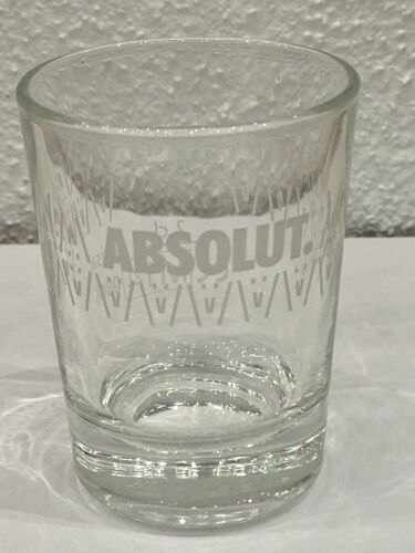 6 Stück ABSOLUT Tumbler Glas Schnapsglas Whiskyglas Vodkaglas Glas Transparent - Afbeelding 1 van 4