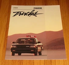 Original 1989 Mazda Truck Deluxe Sales Brochure Catalog 4x2 4x4 Pickup
