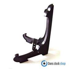 Black Plastic 2'' Small Plate Stand CD Clock Mantel Desktop Table Display Craft