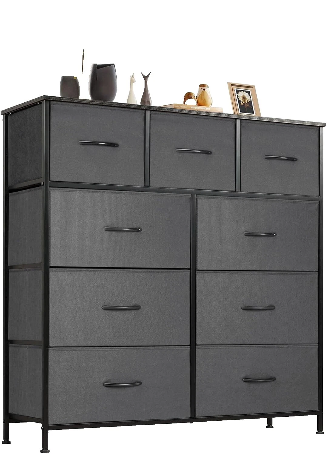 Chrome Dresser cómodas y cómodas