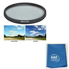 86mm Pro series Multi-Coated Hi Resoluton Polarized Filter Sigma 150-500mm 180mm