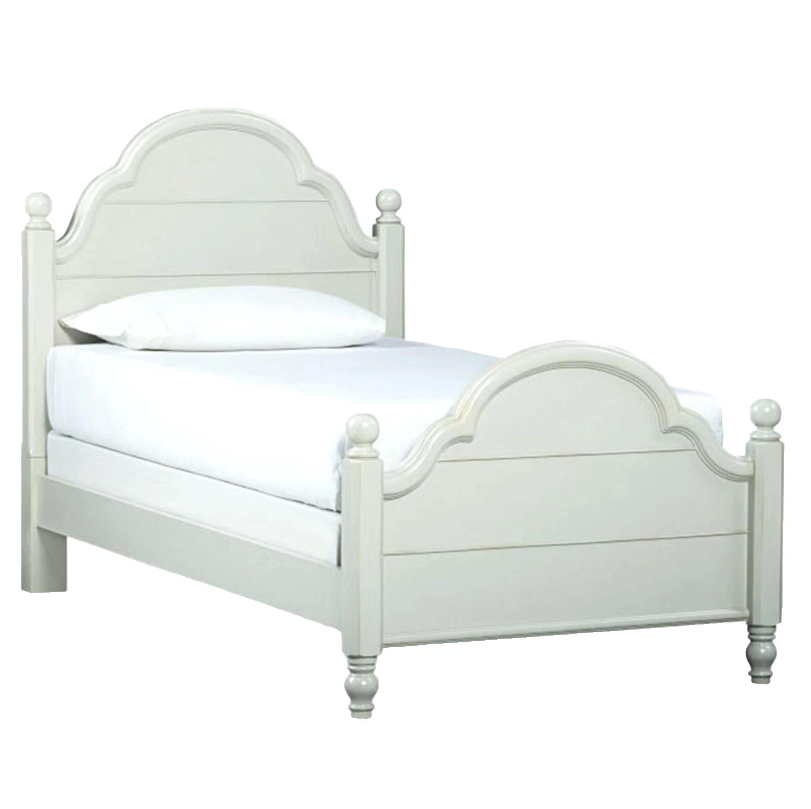 White Wood Beds & Bed Frames