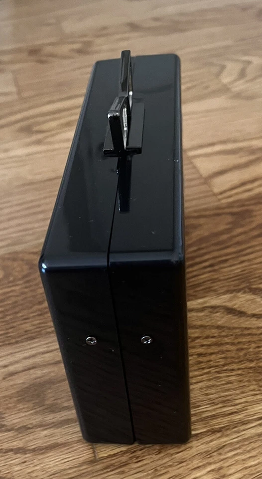 Love Bravery Lady Gaga & Elton John Love Acrylic Black Clutch Handbag - Image 2 of 4