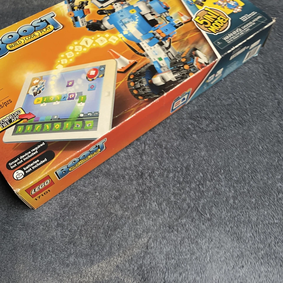 LEGO 17101 Boost Creative Toolbox 90% Sealed Complete W/Box & Extras  - Image 2 of 4