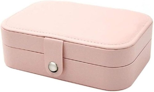 Jewelry Case Double Layer for Women’s Necklace Earrings Rings Travel Accessories - 第 22/34 張圖片
