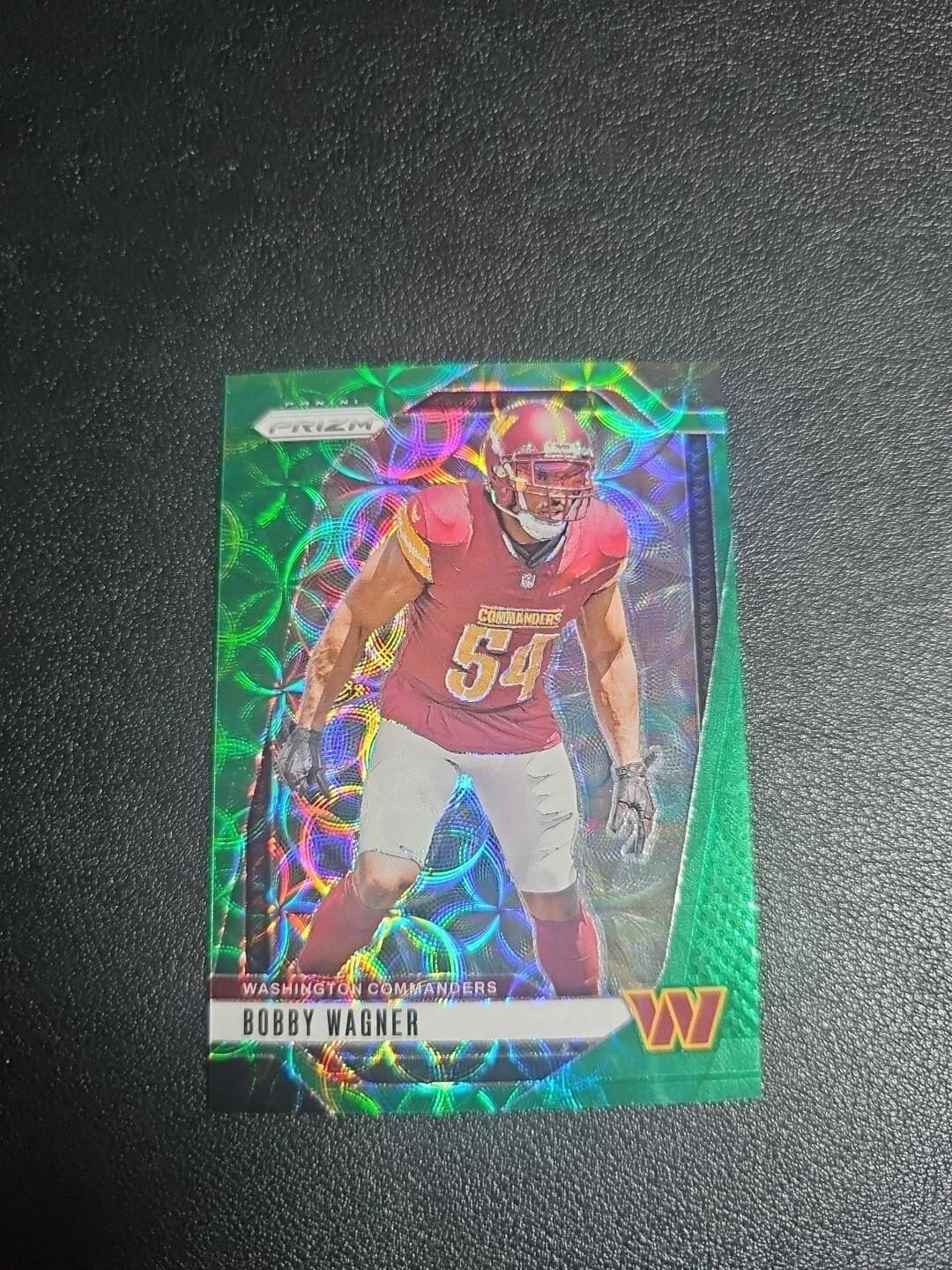 2024 Panini Prizm Bobby Wagner Green Scope Prizm /75 Washington Commanders #293